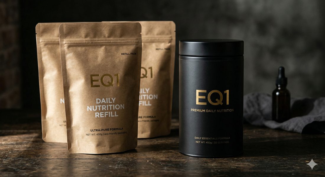 EQ1 Dose und Nachfüllpacks